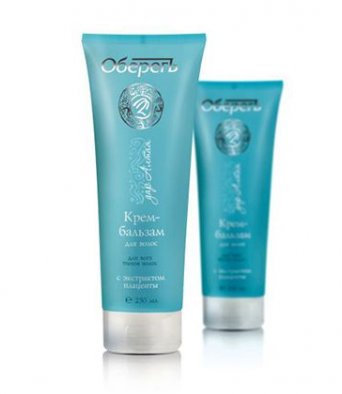Крем бальзам для волос с экстратом плаценты Оберег 250 мл