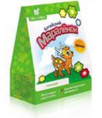 Драже алтайское МАРАЛЕНОК с пантогематогеном и кальцием 70 гр.