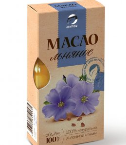Алтэя Масло льняное 100 мл