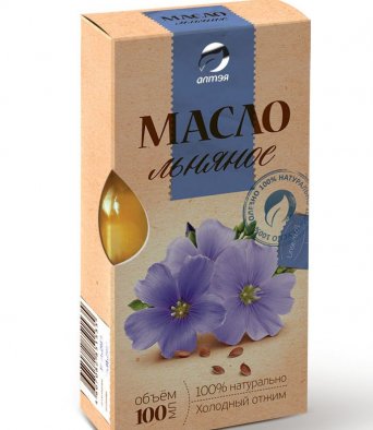 Алтэя Масло льняное 100 мл