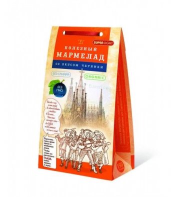 Мармелад Барселона для ГЛАЗ  с Черникой 150гр
