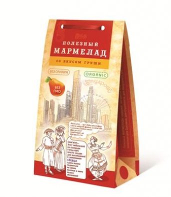 Мармелад Сингапур для СЕРДЦА с Грушей 150гр