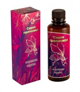 Сироп прополиса с КРАСНЫМ КОРНЕМ 200 мл