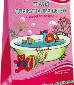 Травы для купания детей с раннего возраста ДУШНИЦА,ЧАБРЕЦ,ФЕНХЕЛЬ ТМ Целебный Дар Алтаяупак.8 ф/п 5г