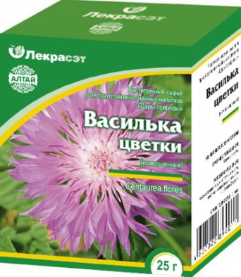 Василек (цветки измельченные) 25 гр