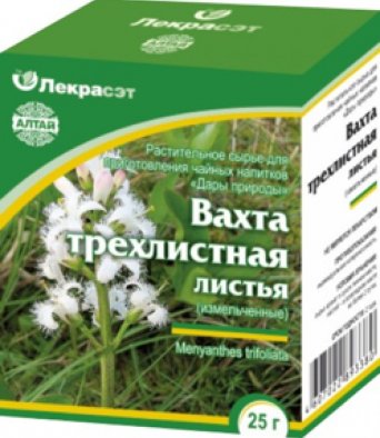 Вахта трехлистная (листья измельченные) 25 гр