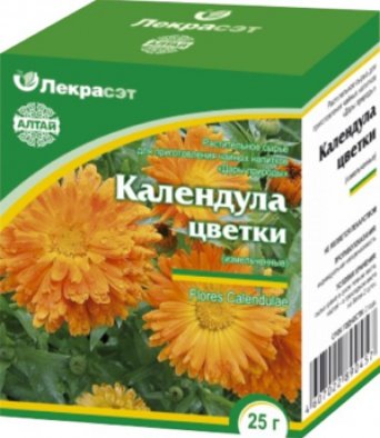 Календула (цветки измельченные) 25 гр