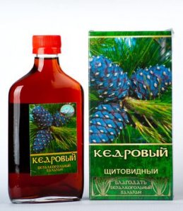 Бальзам безалкогольный Кедровый 250мл