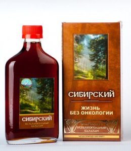 Бальзам безалкогольный Сибирский 250мл